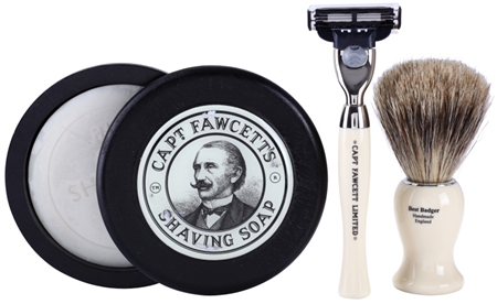 Captain Fawcett Shaving coffret cadeau rasage pour homme
