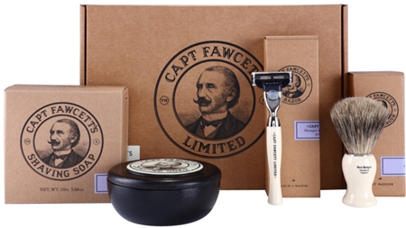 Captain Fawcett Shaving coffret cadeau rasage pour homme