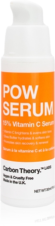 Carbon Theory Pow Serum 15% Vitamin C Brightening Face Serum with vitamin C