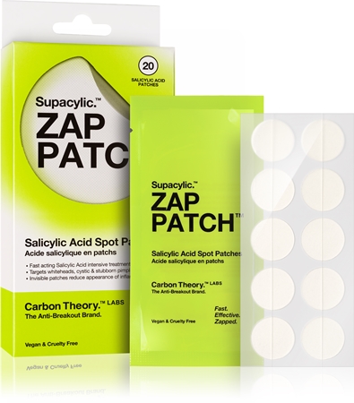 Carbon Theory Zap Patch náplasti na problematickou pleť proti akné