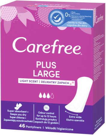 Carefree Plus Large Light Scent trosskydd