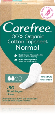 Carefree Organic Cotton Normal дамски превръзки