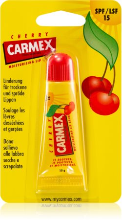 Carmex Cherry бальзам для губ в тюбике SPF 15