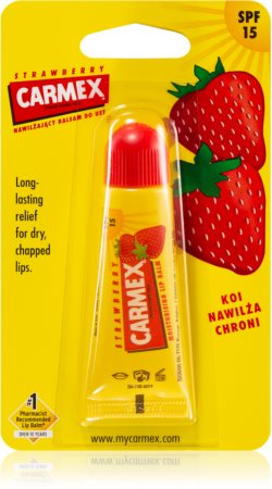 Carmex Strawberry baume à lèvres en tube SPF 15