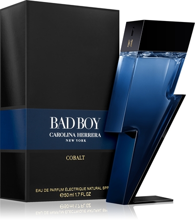 Carolina Herrera Bad Boy Cobalt Eau De Parfum For Men | Notino.co.uk