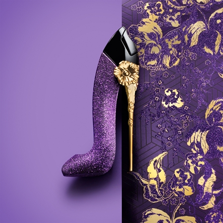 CAROLINA HERRERA ドレス サイズ0 緑・紫・黒のパターン CAROLINA HERRERA Good Girl Dazzling Garden парфумована вода для