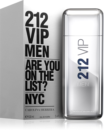 CAROLINA HERRERA 212 VIP Men tualetinis vanduo vyrams