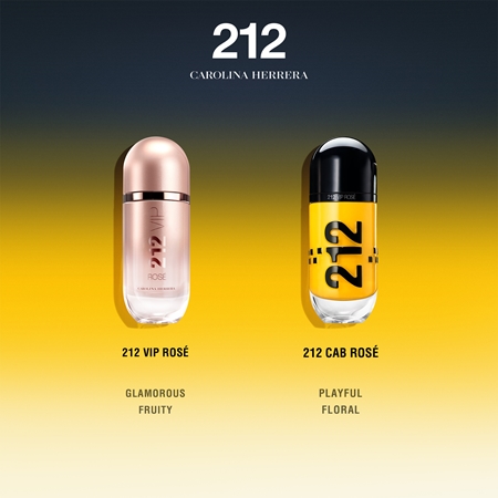 CAROLINA HERRERA 212 VIP Rosé 212 Cab Eau de Parfum para mujer