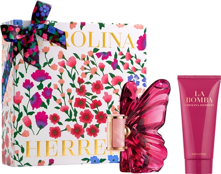 carolina herrera la bomba woda perfumowana 80 ml   zestaw  