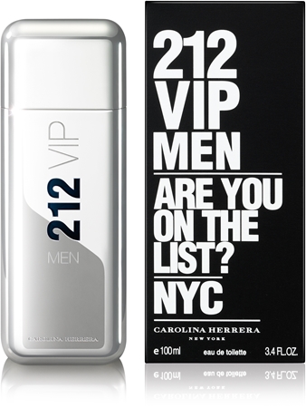 CAROLINA HERRERA 212 VIP Men Tualetes ūdens (EDT) vīriešiem