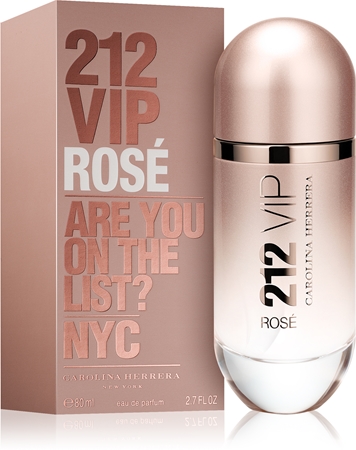CAROLINA HERRERA 212 VIP Rosé парфумована вода для жінок