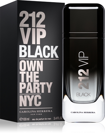 Carolina Herrera 212 VIP Black eau de parfum for men notino