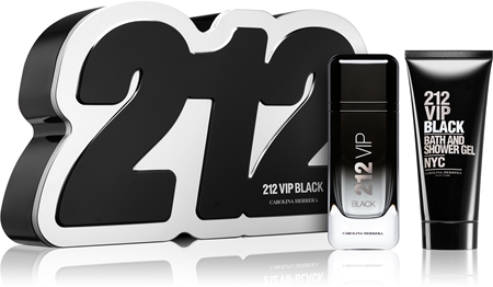 CAROLINA HERRERA 212 VIP Black darčeková sada pre mužov X.