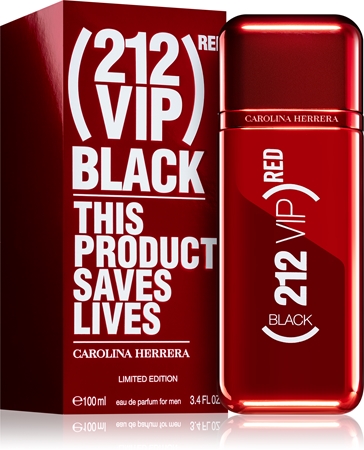 CAROLINA HERRERA 212 VIP Black Red Eau de Parfum (edição limitada) para homens