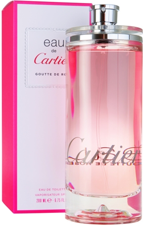 Cartier Eau de Cartier Goutte de Rose Eau de Toilette für Damen 200 ml