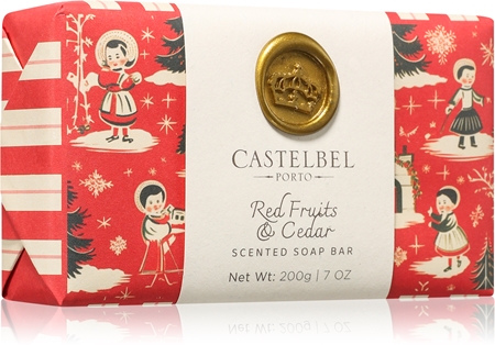 Castelbel Porto Red Fruits & Cedar tuhé mýdlo na ruce