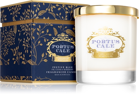 Castelbel Portus Cale Festive Blue vonná sviečka