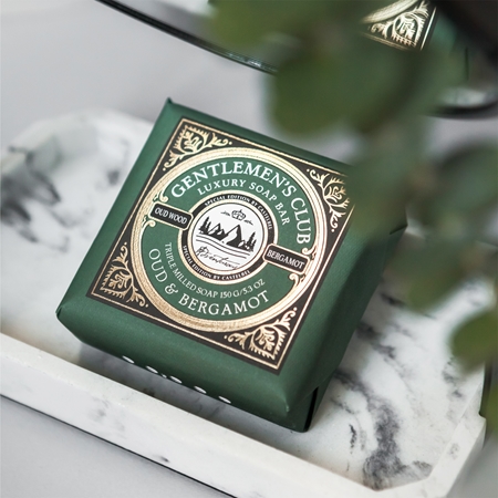Castelbel Gentlemen's Club Oud & Bergamot Luxurious Bar Soap