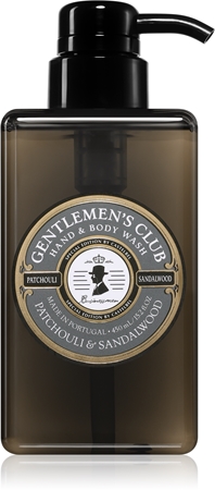 Castelbel Gentlemen's Club Patchouli & Sandalwood Luxurious Hand Wash for hands and body
