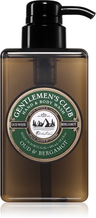Castelbel Gentlemen's Club Oud & Bergamot Luxurious Hand Wash for hands and body