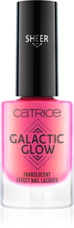 Catrice Galactic Glow Transluscent Effect lac de unghii cu efect holografic