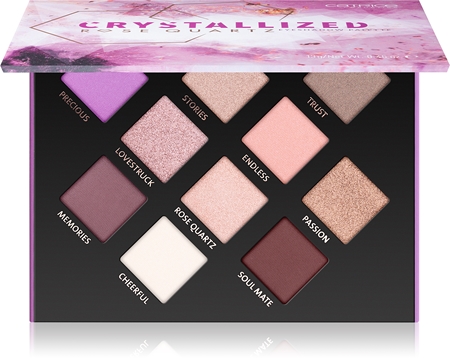 Catrice Crystallized Rose Quartz Lidschatten-Palette