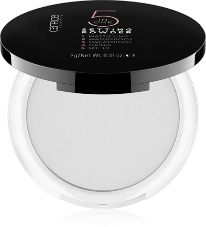 Catrice 5 in 1 pós compactos transparentes