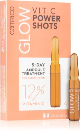 Catrice Glow Vit C Power Shots ampułki z witaminą C