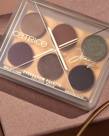 Catrice x Jenny palette de fards à paupières