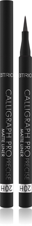 Catrice Calligraph Pro Precise 20h Λάινερ ματιών με πλατιά άκρη με ματ αποτελέσματα
