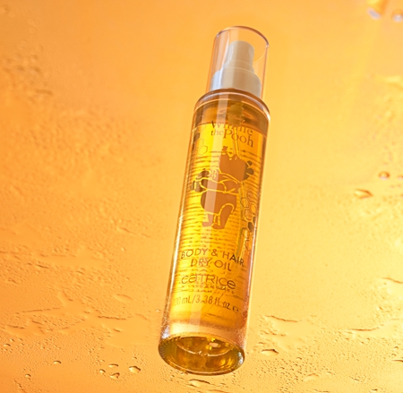 Catrice Disney Winnie the Pooh aceite seco nutritivo para cuerpo y cabello