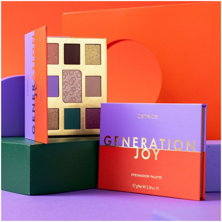 Catrice GENERATION JOY paleta cieni do powiek