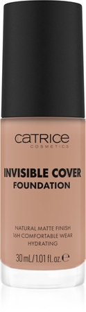 Catrice Invisible Cover Foundation tekutý krycí make-up s matným efektem