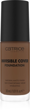 Catrice Invisible Cover Foundation Kattev vedel jumestuskreem mati efektiga