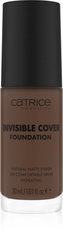 Catrice Invisible Cover Foundation Kattev vedel jumestuskreem mati efektiga