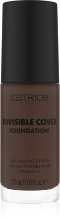 Catrice Invisible Cover Foundation Kattev vedel jumestuskreem mati efektiga