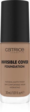 Catrice Invisible Cover Foundation fondotinta coprente liquido effetto opaco