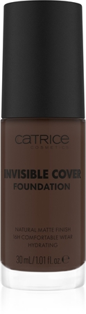 Catrice Invisible Cover Foundation Kattev vedel jumestuskreem mati efektiga