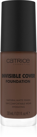 Catrice Invisible Cover Foundation Kattev vedel jumestuskreem mati efektiga