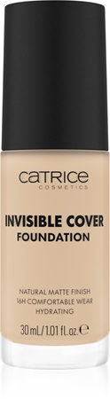 Catrice Invisible Cover Foundation Kattev vedel jumestuskreem mati efektiga