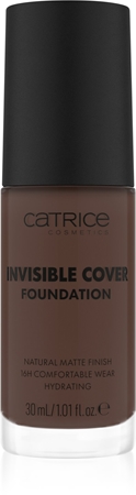 Catrice Invisible Cover Foundation Kattev vedel jumestuskreem mati efektiga