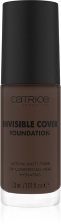 Catrice Invisible Cover Foundation Kattev vedel jumestuskreem mati efektiga