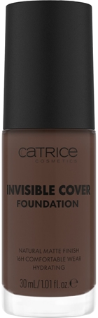 Catrice Invisible Cover Foundation Kattev vedel jumestuskreem mati efektiga