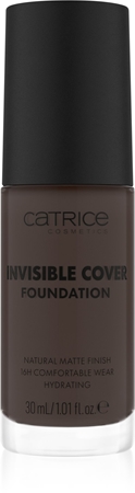 Catrice Invisible Cover Foundation Kattev vedel jumestuskreem mati efektiga