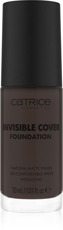 Catrice Invisible Cover Foundation Kattev vedel jumestuskreem mati efektiga