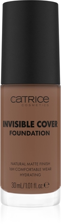 Catrice Invisible Cover Foundation Kattev vedel jumestuskreem mati efektiga
