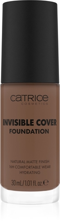 Catrice Invisible Cover Foundation Kattev vedel jumestuskreem mati efektiga