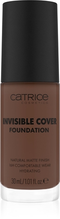 Catrice Invisible Cover Foundation Kattev vedel jumestuskreem mati efektiga