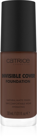 Catrice Invisible Cover Foundation Kattev vedel jumestuskreem mati efektiga