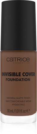 Catrice Invisible Cover Foundation Kattev vedel jumestuskreem mati efektiga